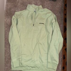 Columbia Men's Half-Zip Pullover - Mint Green